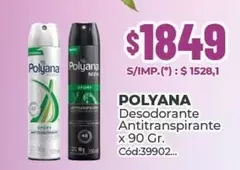 Polyana - Desodorante Antitranspirante