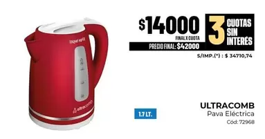 Ultracomb - Pava Eléctrica