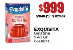 Exquisita - Gelatina