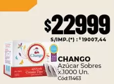 Chango - Azúcar Sobres