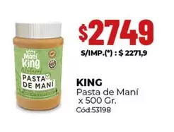 King - Pasta de Maní