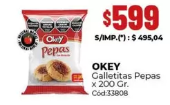 Okey - Galletitas Pepas