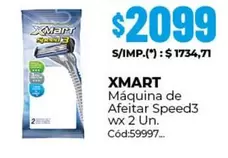 Máquina de Afeitar Speed3 wx 2 Un.