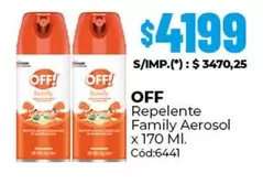 Off - Repelente Family Aerosol