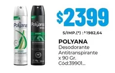 Polyana - Desodorante Antitranspirante