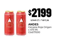 Andes - Cerveza Roja Origen