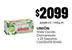 Unión - Mate Cocido Diamantado