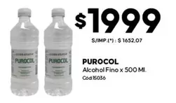 Purocol - Alcohol Fino x 500 MI