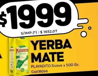 Playadito - YERBA MATE