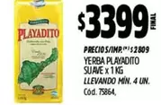 Playadito - YERBA PLAYADITO