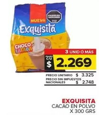 Exquisita - Cacao En Polvo