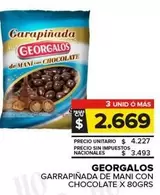 Georgalos - Garrapiñada De Mani Con Chocolate