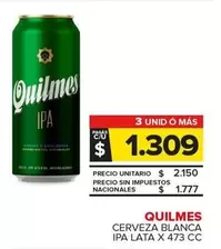 Quilmes - Cerveza Blanca Ipa Lata