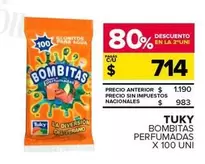 Tuky - Bombitas Perfumadas