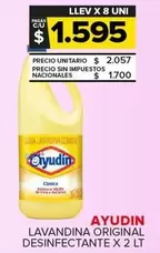 Ayudin - Lavandina Original Desinfectante