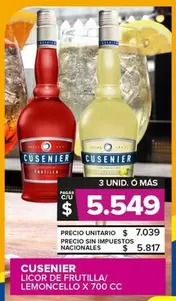 Cusenier - Licor De Frutilla/Lemoncello