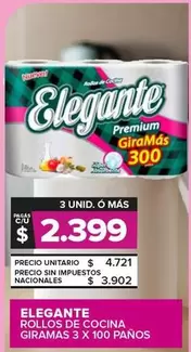 Elegante - Rollos De Cocina Giramas