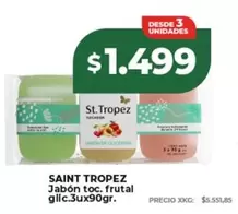 St. Tropez - Jabón toc. frutal