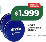 Nivea - Crema lata