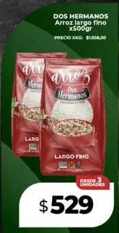 Dos Hermanos - Arroz largo fino