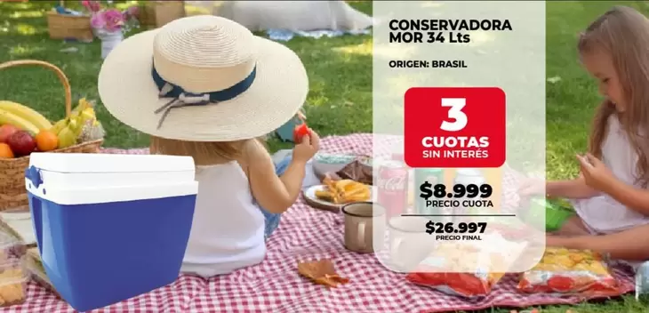 Mor - CONSERVADORA MOR 34 Lts