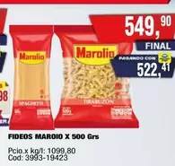 Marolio - FIDEOS MAROIO X 500 Grs