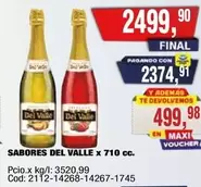Del Valle - SABORES DEL VALLE
