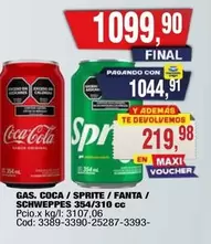 Sprite - COCA / SPRITE/FANTA / SCHWEPPES