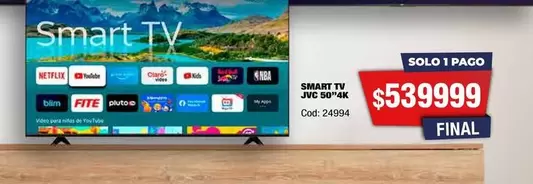 JVC - SMART TV 50 4K