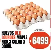 X$ - LOURDES MAPLE NRO.3 COLOR X