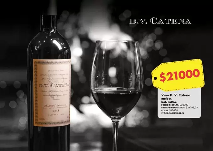 Malbec - Vino D. V. Catena