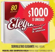 X$ - SERVILLETAS