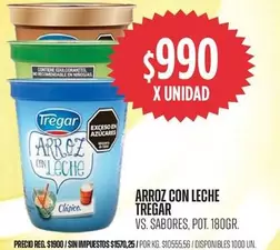 Tregar - ARROZ CON LECHE