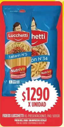 Lucchetti - tallarin N5, on N 34