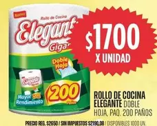 Elegante - Rollo de Cocina