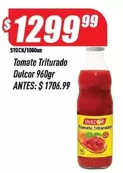 Dulcor - Tomate Triturado