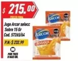 Arcor - selecc Sobre 15 Gr Cod. 57265/64