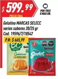 BC - Gelatina MARCAS SELECC