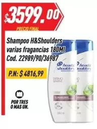 Shampoo H&Shoulders