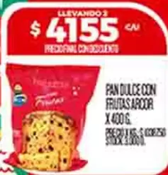 Arcor - PAN DULCE CON FRUTAS ARCOR