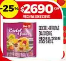 Dia - COCTEL 4 FRUTAS