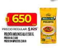 Molinos Ala - POLENTA