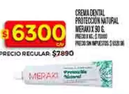 53 - CREMA DENTAL PROTECCIÓN NATURAL