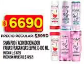 Elvive - SHAMPOO / ACONDICIONADOR