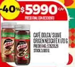 X$ - CAFÉ DOLCA/SUAVE