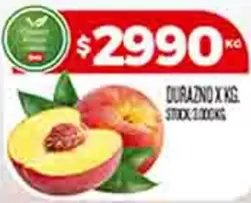 DURAZNO X KG.