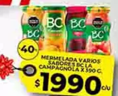 BC - MERMELADA VARIOS