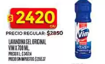 Vim - LAVANDINA GEL ORIGINAL