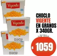 Vigente - CHOCLO EN GRANOS