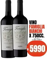 Bianchi - FAMIGLIA BIANCHI X 750CC.